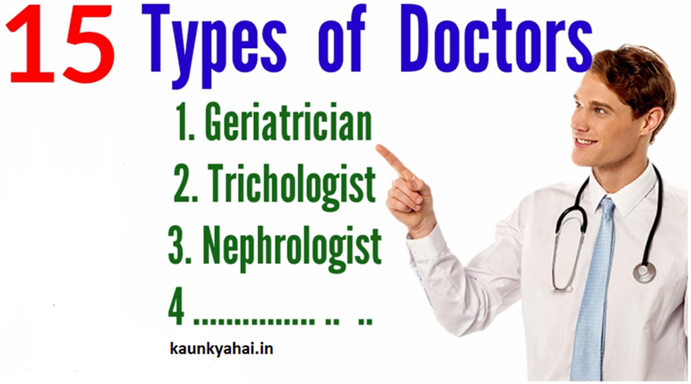 Types Of Doctor